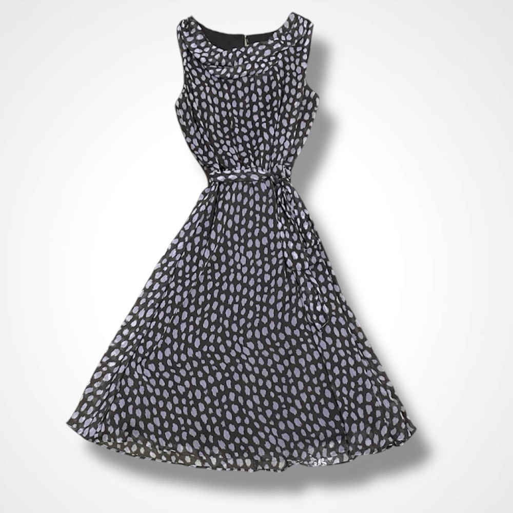 Bambi / Deer Print / Dots Pattern Retro Cocktail Dress